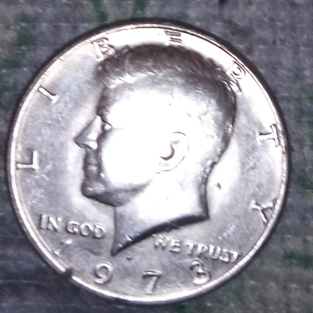 1973 d kennedy half dollar double die
